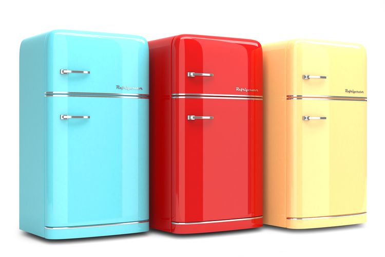 Nejkrásnější retro chladničky