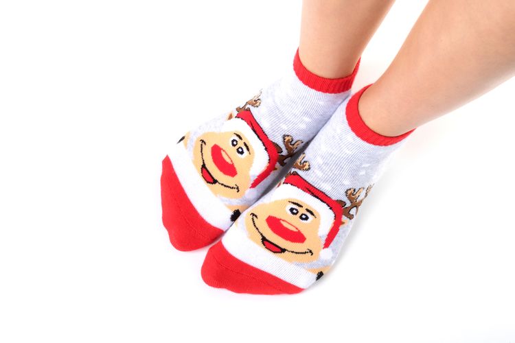 Vtipné vánoční ponožky