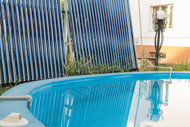 Solární ohřev bazénu