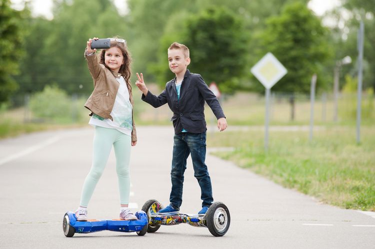 Stylové hoverboardy pro děti