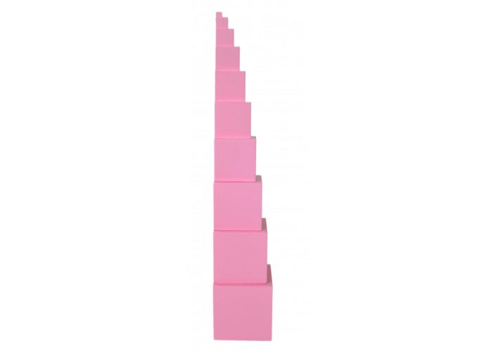 Montessori růžová věž