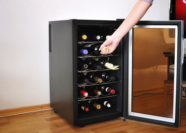 Kam umístit chladničku na víno?