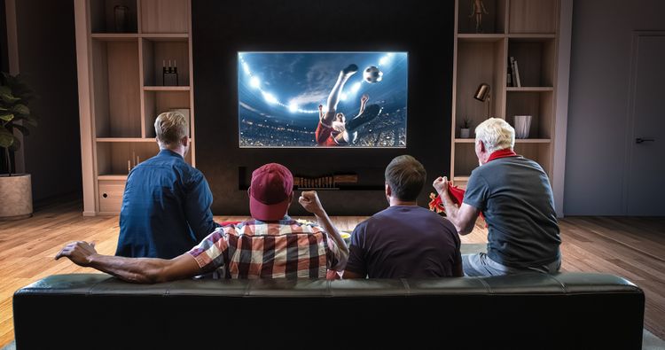 Sledování sportu v TV