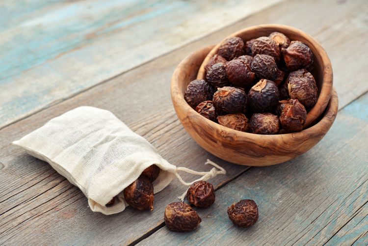 Mýdlové ořechy jsou považovány za ekologickou náhradu pracího prášku