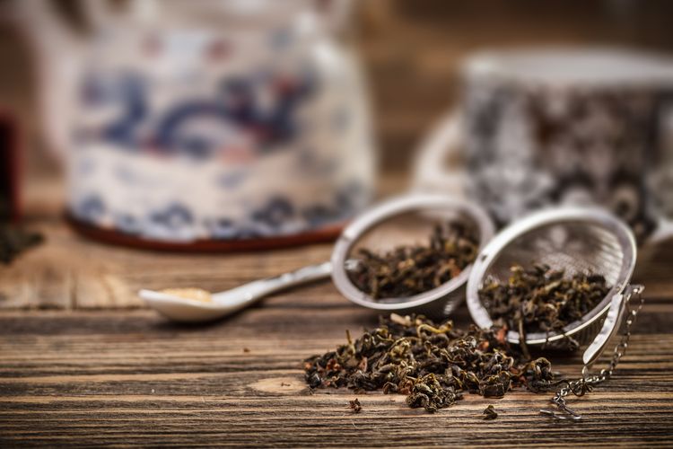Čínský čajový set a sítko na čaj