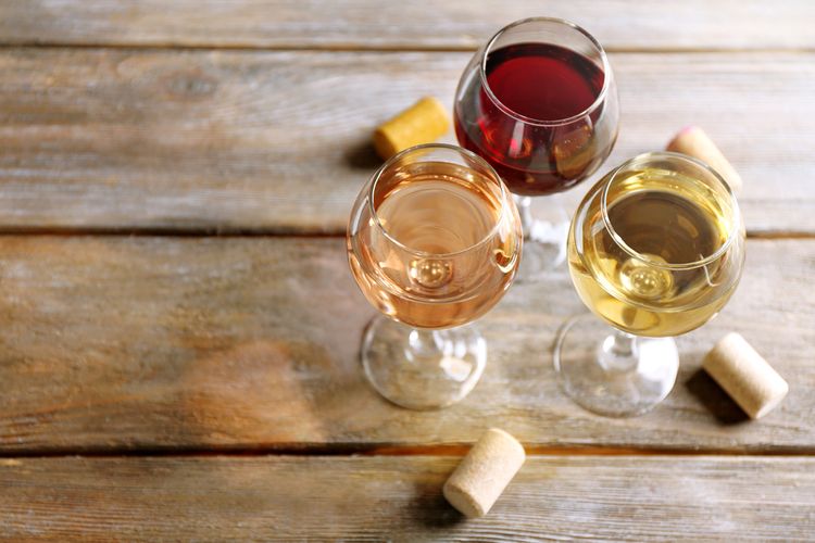 Univerzální křišťálové sklenice na víno