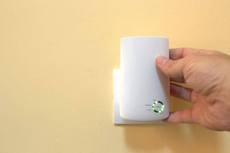 WiFi extender – umístění