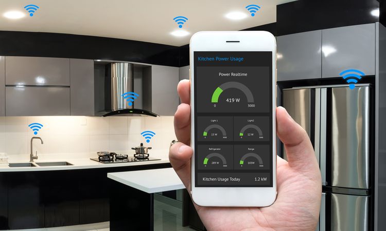 Ovládání smart home přes smartphone