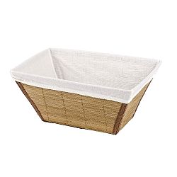 Bambusový košík Wenko Bamboo, šířka 31 cm