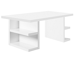 Bílý pracovní stůl TemaHome Multi, 160 cm