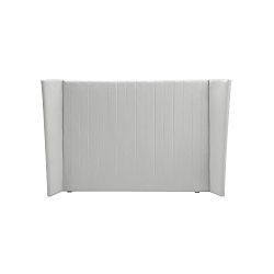 Čelo postele ve stříbrné barvě Cosmopolitan design Vegas, 180 x 120 cm