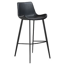 Černá barová židle DAN–FORM Hype