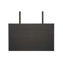 Černá deska k prodloužení jídelního stolu Canett Aspen, šířka 60 cm