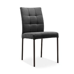 Černá jídelní židle s černými nohami Mossø Lulo