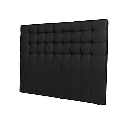 Černé čelo postele Windsor & Co Sofas Deimos, 200 x 120 cm