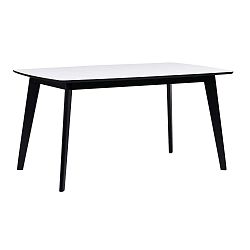 Černobílý jídelní stůl Rowico Griffin, délka 150 cm