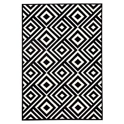 Černobílý koberec Zala Living Art, 160 x 230 cm