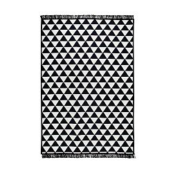 Černobílý oboustranný koberec Homedebleu Apollon, 120 x 180 cm