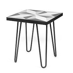 Černý příruční stolek TemaHome Arrow