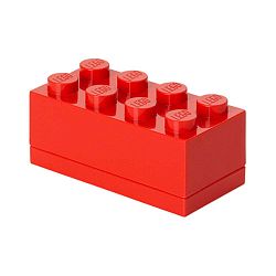 Červený úložný box LEGO® Mini Box II