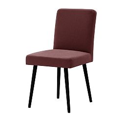Cihlově červená židle s černými nohami Ted Lapidus Maison Fragrance