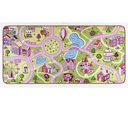 Dětský koberec s růžovými detaily Hanse Home City, 200 x 300 cm
