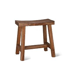 Hnědá stolička z teakového dřeva Garden Trading, šířka 30 cm
