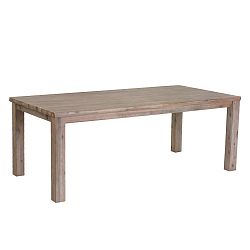 Jídelní stůl akáciového dřeva Knuds Alaska, 200 x 100 cm