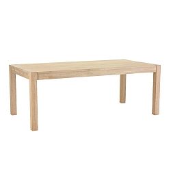 Jídelní stůl z dubového dřeva Knuds Texas, 140 x 90 cm