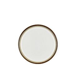 Krémově bílý kameninový dezertní talíř Bitz Mensa, průměr 21 cm