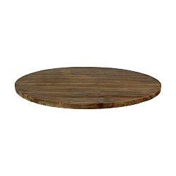 Kulatá deska jídelního stolu z teakového dřeva HMS collection, ⌀ 150 cm