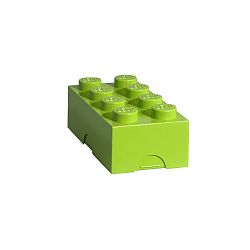 Limetkově zelený svačinový box LEGO®