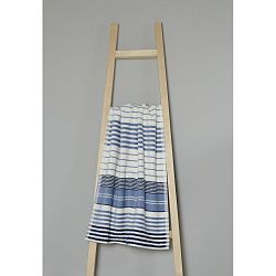 Modro-bílý bavlněný ručník My Home Plus Spa, 50 x 90 cm