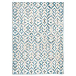 Modrobílý koberec Hanse Home Kramla, 200 x 290 cm