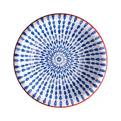 Modrý polévkový talíř Brandani Ginger, ⌀ 21 cm
