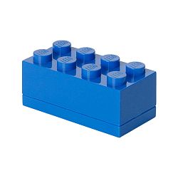 Modrý úložný box LEGO® Mini Box Blue Lungo