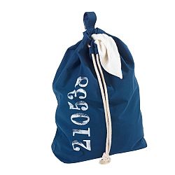 Modrý závěsný koš na prádlo Wenko Sailor