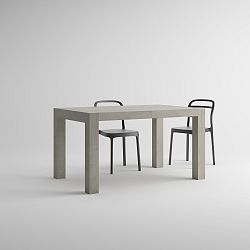 Rozkládací jídelní stůl v dekoru betonu MobiliFiver Iacopo, délka 140-220 cm