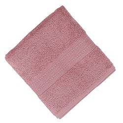 Růžový ručník Lavinya, 50 x 90 cm
