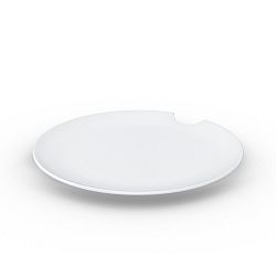 Sada 2 bílých talířů z porcelánu 58products, ø 28 cm