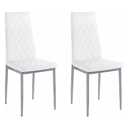 Sada 2 bílých židlí Støraa Barak