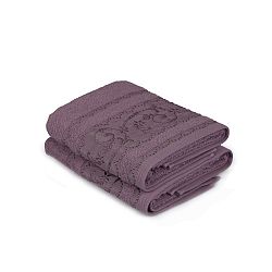 Sada 2 fialových ručníků Yosemine