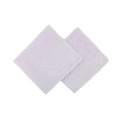 Sada 2 světle fialových ručníků z čisté bavlny Handy, 50 x 90 cm