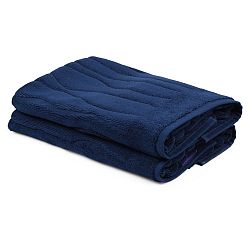 Sada 2 tmavě modrých ručníků Beverly Hills Polo Club Gartex, 50 x 75 cm