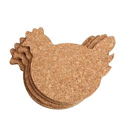 Sada 4 podtácků T&G Woodware Chicken