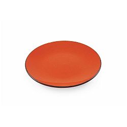 Sada 6 oranžových kameninových talířů Villa d´Este Baita, ø 18,5 cm