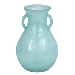 Skleněná váza z recyklovaného skla Ego Dekor Cantaro Blue, 2,15 l