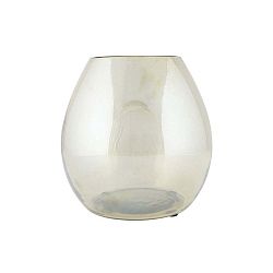 Světle zelená skleněná váza De Eekhoorn Simple, ⌀ 20 cm