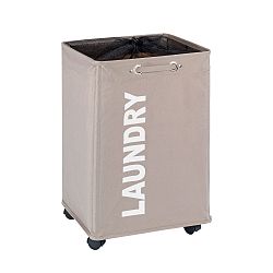 Taupe koš na prádlo Wenko Quadro, 79,2 l