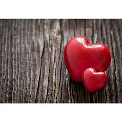 Vinylová předložka Hearts, 52 x 75 cm